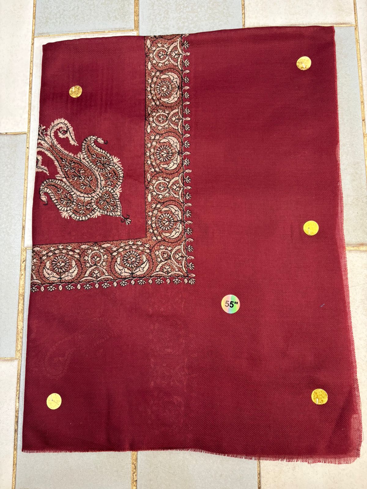 Premium Omani Rumal - High-Quality Fabric (Size 55)