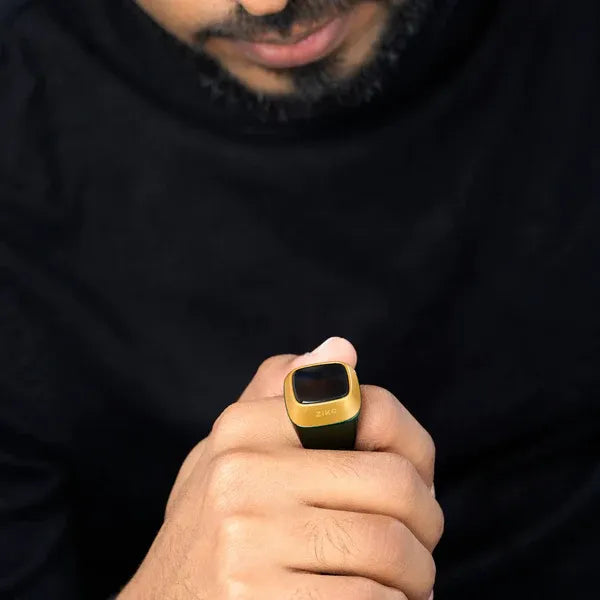 iQibla Zikr lite Smart Ring Tasbih – Electronic Zikr Counter Tasbeeh – Bluetooth & Waterproof