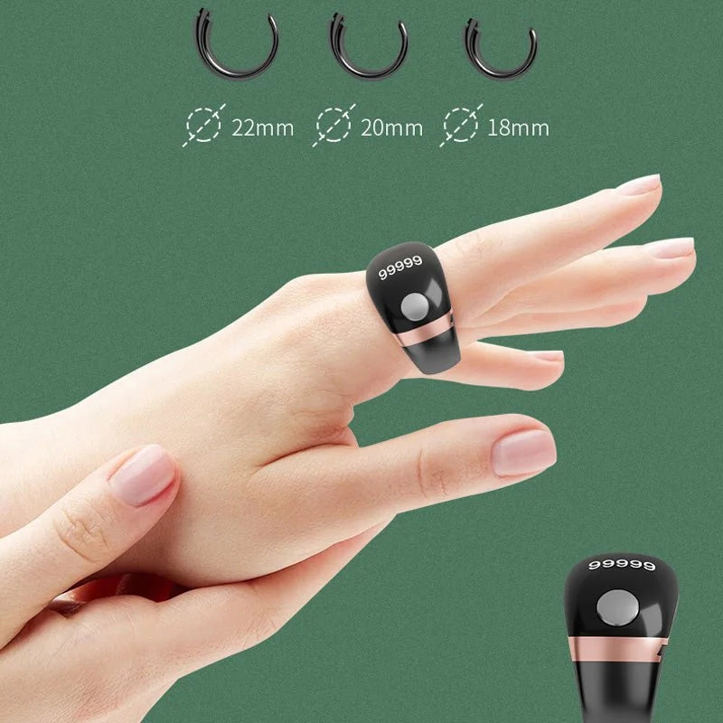SXH S7 Digital Zikr Counter – Smart Digital Ring Tasbih