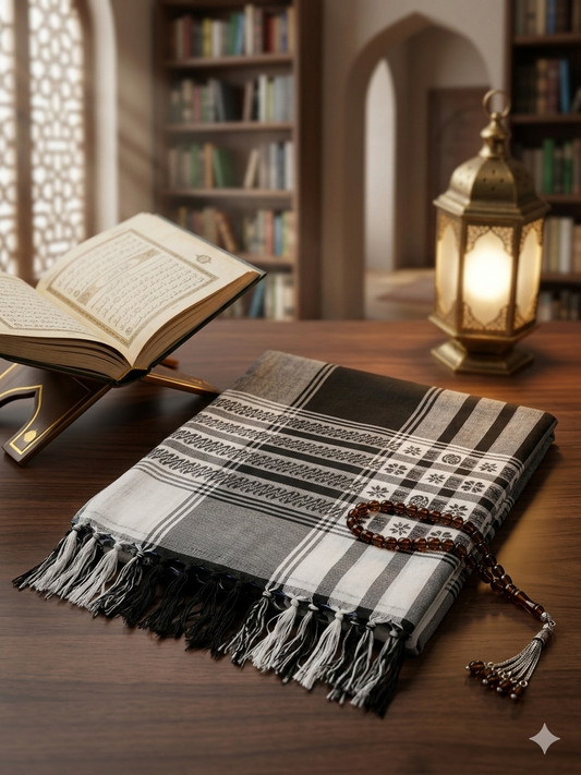 Elegant Mufti Shemagh / Rumal - 5 Classic Colors (Size 54*50)