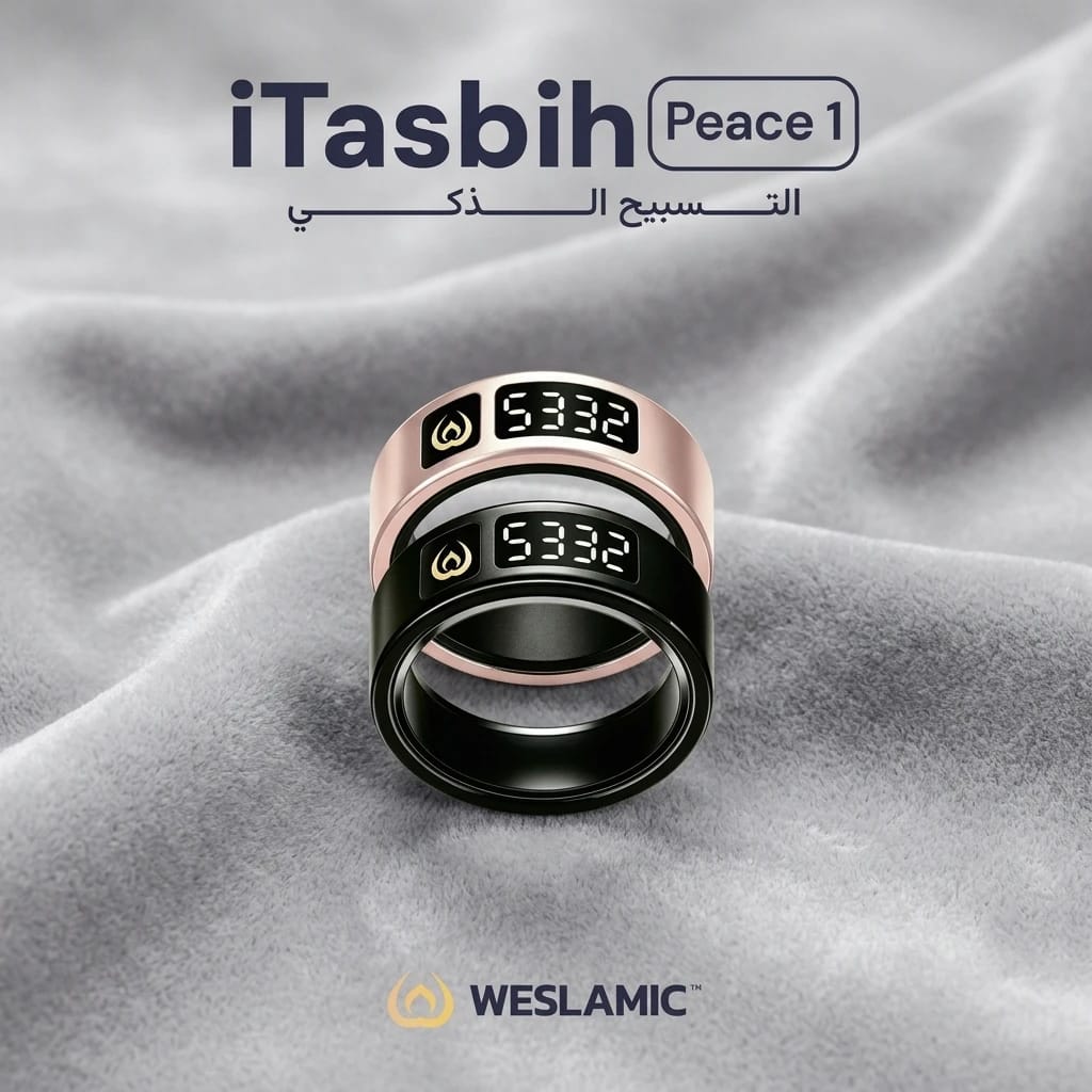 Weslamic iTasbih - Peace 1 (Smart Zikr Ring 3.0)