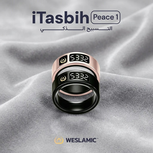 Weslamic iTasbih - Peace 1 (Smart Zikr Ring 3.0)
