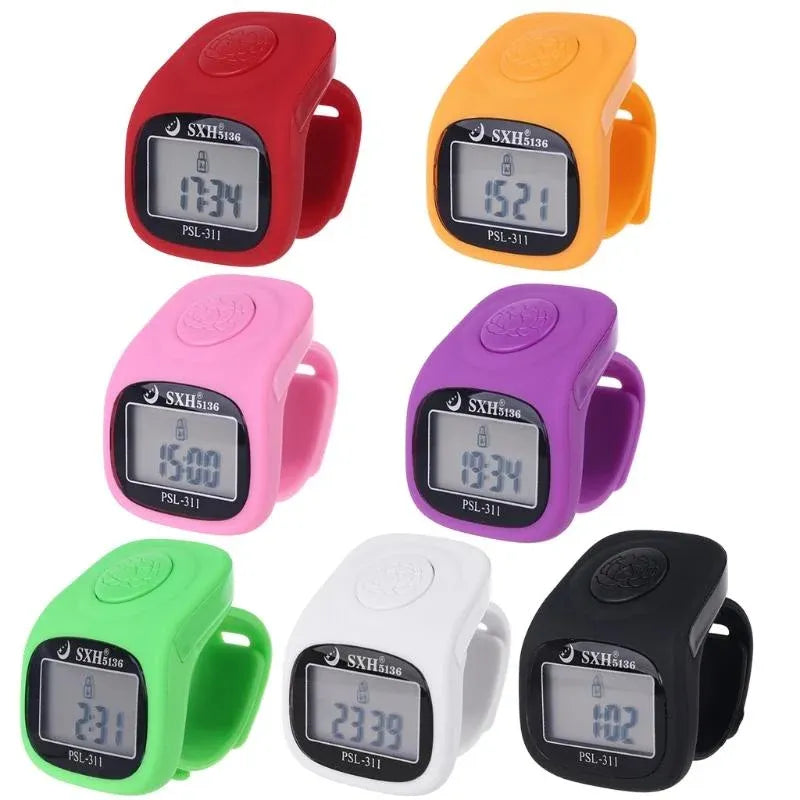 Lock Screen Digital Ring Tasbeeh – Multi Functional Tasbeeh with 8 Channels