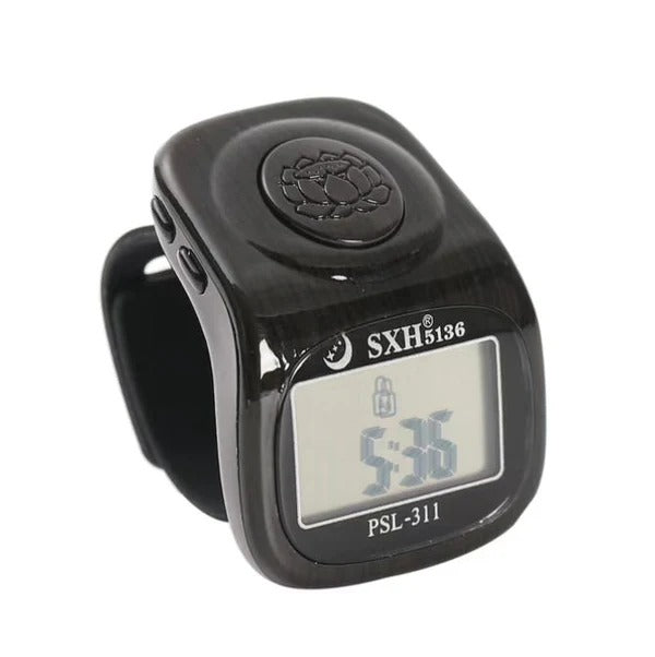 Lock Screen Digital Ring Tasbeeh – Multi Functional Tasbeeh with 8 Channels