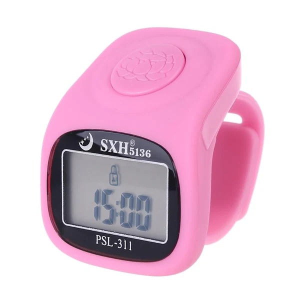 Lock Screen Digital Ring Tasbeeh – Multi Functional Tasbeeh with 8 Channels