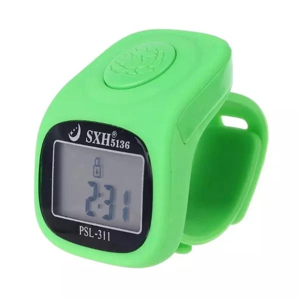 Lock Screen Digital Ring Tasbeeh – Multi Functional Tasbeeh with 8 Channels