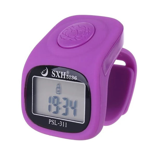 Lock Screen Digital Ring Tasbeeh – Multi Functional Tasbeeh with 8 Channels